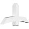 Ekena Millwork Bellingham Architectural Grade PVC Gable Bracket, 48"W x 26"H x 6"D x 6"F, 13/12 Pitch GBP048X26X0606BEL00 - alternate 1